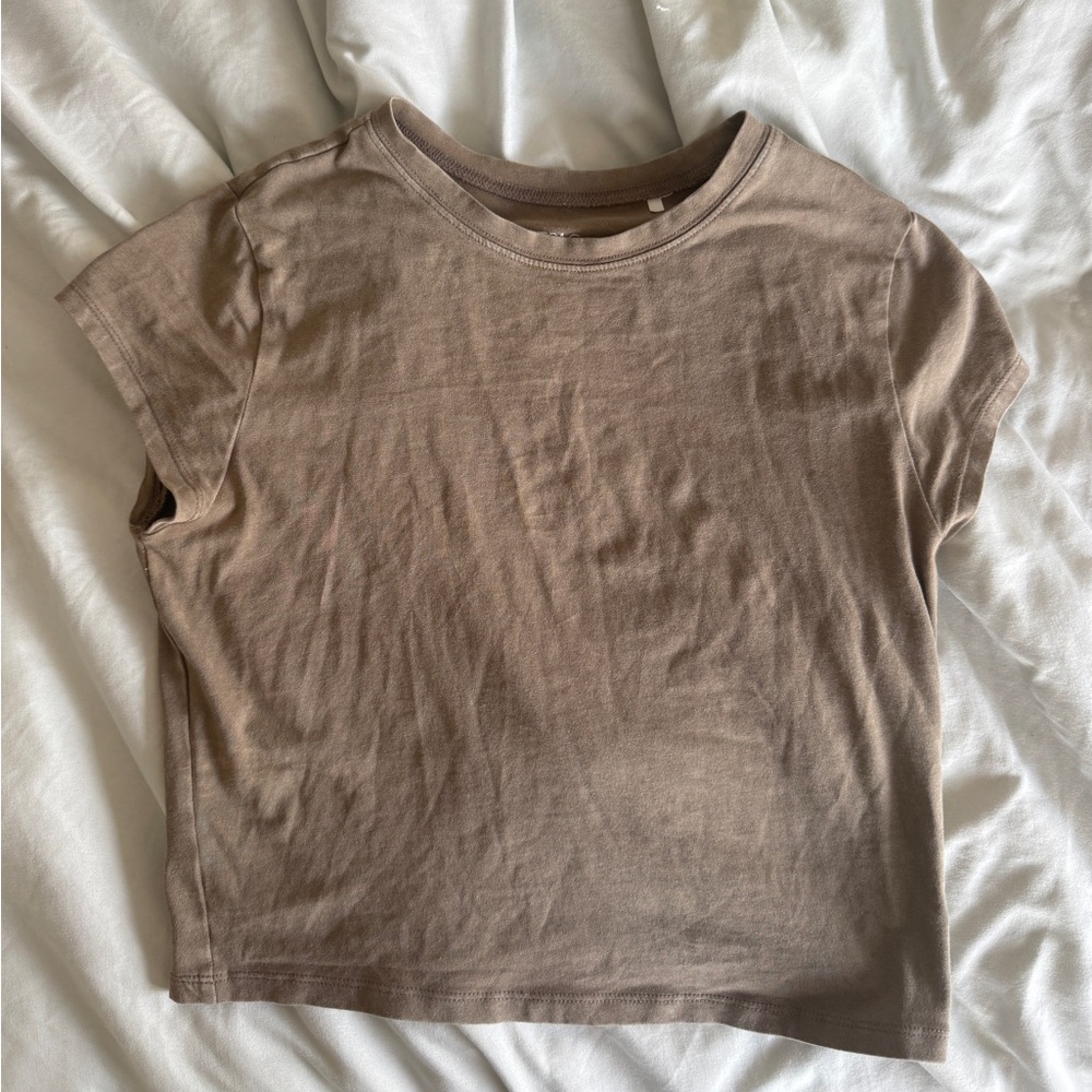 PacSun Olive Green Crop Top